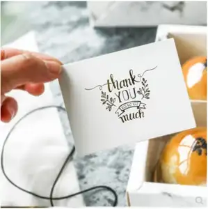 Customize Your Personalization thank you card for Business greeting card thank you card