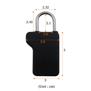 100 étiquettes de sécurité rigides EAS RF 8,2 MHz ou AM 58 kHz pour valises antivol - Product Image 6