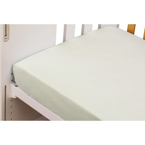 100% di cotone biologico mussola lettino misura lenzuolo traspirante per neonati-Beige 60x120 - Product Image 1