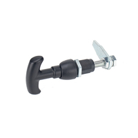 Poignée de traction en T YH1987 pour boîte à outils pliable pour carrosserie de voiture avec verrou de lampe