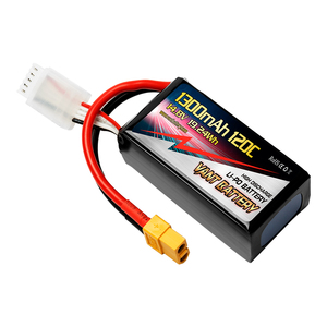 핫 세일 FPV lipo RC 배터리 4s 1300mah 100c 120c 14.8v 소프트 팩 - Product Image 1