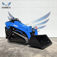 Sistem Penghubung Cepat Hidrolik Standar NIMBUS EU5 untuk Skid Steer Loader pada Konstruksi Jalan Perkotaan
