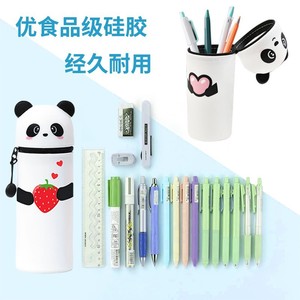 Nuovo Astuccio in Silicone Impermeabile 2026 all'Ingrosso con Ventosa, Simpatico Portaoggetti Multifunzionale per Materiale Scolastico da Ragazza - Product Image 5