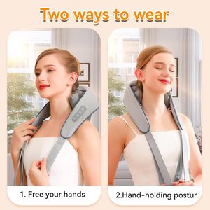 Nowcozy Electric Nacken-und Schulter massage gerät Pulse Cervi cal Enhanced Muscle Relaxation Tragbares Schulter massage gerät - Product Image 5