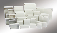 Boîtier électrique extérieur en plastique ABS gris clair Sanhe 11-28, IP65, étanche à la poussière, boîte de jonction 318x238x66mm, Chine