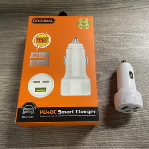 <span class=keywords><strong>Cargador</strong></span> de Coche <span class=keywords><strong>Original</strong></span> de 58W con Doble USB-C, PD/QC3.0, Carga Rápida Inteligente para iPhone 15/14/13/12/11, Samsung, Huawei, Xiaomi, <span class=keywords><strong>iPad</strong></span>, Tablet - Product Image 2