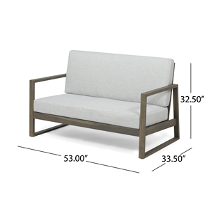 Ensemble <span class=keywords><strong>de</strong></span> salon <span class=keywords><strong>de</strong></span> <span class=keywords><strong>jardin</strong></span> 2026 en bois <span class=keywords><strong>de</strong></span> teck avec chaise et canapé en tissu imperméable blanc – <span class=keywords><strong>Mobilier</strong></span> d'extérieur - Product Image 3