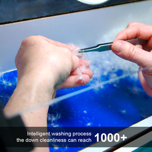 Vestes en duvet d'<span class=keywords><strong>oie</strong></span> blanc naturel <span class=keywords><strong>de</strong></span> haute qualité, personnalisables, 80 % duvet lavé, haute puissance <span class=keywords><strong>de</strong></span> remplissage, propres, douces, chaudes et légères, vente en gros - Product Image 3