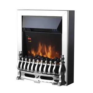 19 inch high quality LED coal flame effect inset Sfeerhaard elektrischer kamin insert electric fire place