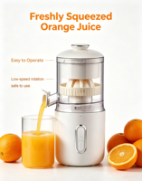 Mini-presse-agrumes portable électrique pour jus frais d'orange, extracteur de jus d'agrumes