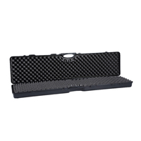 Grand étui de protection en plastique rigide roulant avec roues pour étui d'arme bimétrique cdj 350 pionnier