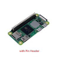 Raspberry Pi Zero 2W 1GHz Quad-core 64-bit Arm Cortex-A53 CPU 512MB SDRAM BT BLE&WiFi Pi 0 2 W with Pin Header Case Kit