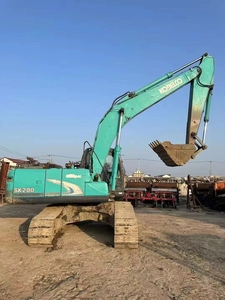 รถขุดตีนตะขาบไฮดรอลิก Sk200-8 20ton kobelco เครื่องขุด SK220 SK210 - Product Image 3