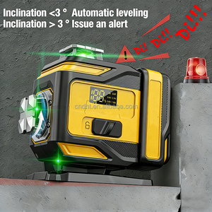 ชุดเลเซอร์ระดับพื้น 4 มิติ สีเขียว ปรับระดับอัตโนมัติ 360 องศา แนวนอนและแนวตั้ง 16 เส้น พร้อมขาตั้งกล้อง - Product Image 2