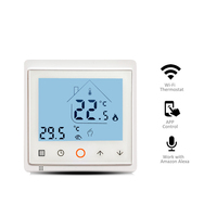 Sortie de signal de vanne proportionnelle RS485 0-10V, thermostat pour unité de ventilo-convecteur de type climatisation de refroidissement et de chauffage à 4 tuyaux et 2 tuyaux