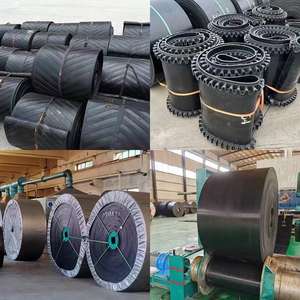 Bande transporteuse en nylon durable pour la manutention, l'industrie alimentaire, l'exploitation minière, la fabrication de bâtiments, vitesse réglable - Product Image 4