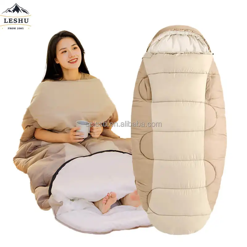 Saco de dormir infrarrojo para acampar con cubierta de cochecito de algodón 100% de lona de supervivencia con calefacción Usb