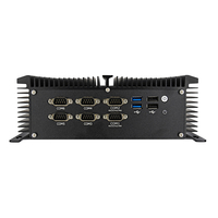 Sihovision Intel 4ème génération Core I7-4578U CPU Ordinateur de bureau DDR4 Double LAN 6 COM Sans ventilateur Nouveau Mini PC industriel embarqué