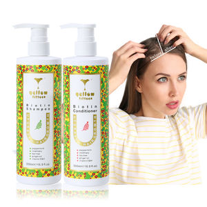 Shampoo et revitalisant pour la croissance des cheveux à la biotine biologique en marque privée, meilleur shampooing à l'huile de romarin pour la croissance et l'épaississement des cheveux - Product Image 1