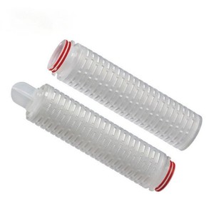 Trung Quốc 0.22 <span class=keywords><strong>0.45</strong></span> micron PES/PTFE Lọc Cartridge Mã 7 30 ''màng xếp li Lọc Cartridge lọc nước thay thế cho rượu vang - Product Image 2