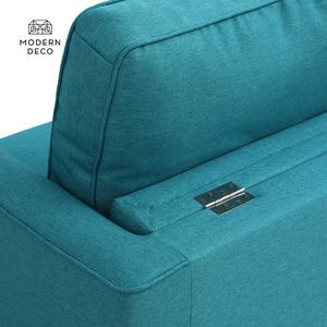 Oturma odası kumaş kadife <span class=keywords><strong>teal</strong></span> turkuaz kanepe kanepe - Product Image 6