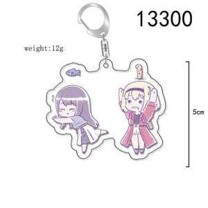 Llavero de acrílico de anime <span class=keywords><strong>Lycoris</strong></span> <span class=keywords><strong>Recoil</strong></span> Nishikigi Chisato Inoue Takina, accesorios para bolsos, regalos - Product Image 5