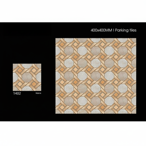 Baldosas de Cerámica Antideslizantes con Acabado Mate para Estacionamiento Exterior, 40x40cm 400x400mm, para Entradas de Vehículos y Estacionamientos - Product Image 1