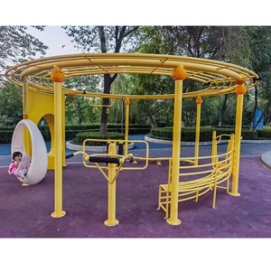 Équipement de <span class=keywords><strong>fitness</strong></span> multifonctionnel pour l'extérieur, balançoire circulaire pour les communautés et les parcs, équipement de divertissement pour les couloirs des enfants - Product Image 5