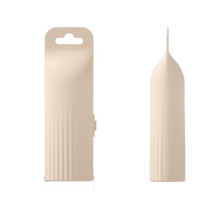 Sac de maquillage en silicone le plus vendu, avec fermeture à bouton, anti-poussière, pour pinceaux de maquillage et papeterie, peut être accroché - Product Image 1