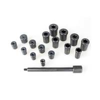 Kit d'outils de centrage d'arbre pilote STEELTREKS 17 pièces pour l'installation d'embrayages automobiles