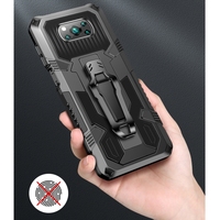 Vente en gros pour Xiaomi Poco X3 / Poco X3 FNC / X3 Pro Armor Warrior Étui de protection antichoc PC + TPU
