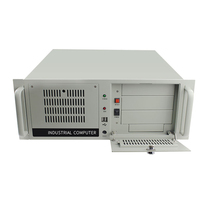 Serveur industriel en rack 19 pouces I3 I5 I7 avec 6 ports USB, 6 ports série, 3 ports PCI PCIe, PC B360 ATX IPC 4U, pare-feu, serveur en rack