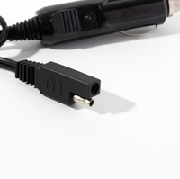 DC Power SAE مع كابل الصمامات إكسسوارات مقبس سجائر للسيارة ولاعة سجائر للسيارة قابس 12 فولت 15A