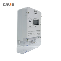 Compteur intelligent prépayé monophasé avec télécommande Lora-rf, Wi-Fi activé, affichage LCD étanche IP54