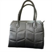 Tas Ransel Kulit Asli Wanita Mewah BS International Desain Multi-Strap Resleting Tahan Air