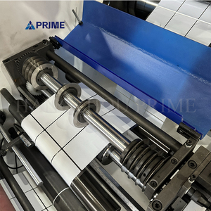 Hoàn toàn tự động kỹ thuật số nhãn quay chết cắt rạch Rewinder Vinyl Nhãn trống nhãn chết máy cắt - Product Image 4