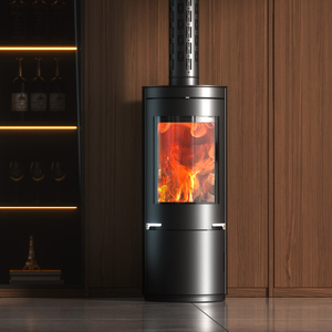 Chimenea Redonda Craftsman Red Flame - Product Image 1