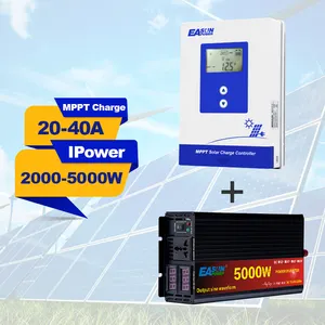 5000 watt 12v 24V 120v DC AC 220V 230vac 5000 w saf sinüs dalgası araba güneş invertör güç invertör