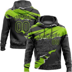 Sudadera con Capucha de Béisbol Personalizada, Sudadera con Nombre y Número Bordados, Unisex, para Adultos, Otoño, Informal, Tejida, Transpirable - Product Image 1