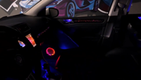 Cardoo para Volkswagen Golf Mk6 2008-2013, Actualización de Luz Ambiental Galaxy, Iluminación LED Interior Dinámica con Efecto Estrellado, Kits de Accesorios