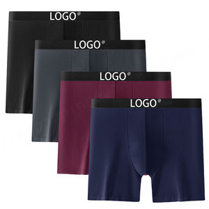 Ropa interior para hombre de diseño personalizado de alta calidad 95 algodón 5spandex transpirable comodidad de moda Calzoncillos Bóxer largos más nuevos - Product Image 1