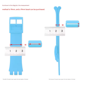 Correa de reloj con bisel de silicona Upro, accesorio para relojes, correa de repuesto con anillo de sujeción de 18 mm, 19 mm, 20 mm, 22 mm, 24 mm, 26 mm - Product Image 4