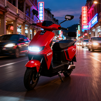 Nouvelle Moto Électrique 2026 pour Adultes, 1000W 60V20Ah, Freins à Disque Doubles, Phare LED, Moto Électrique Portable pour Trajets Quotidiens