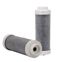 Bouteille filtrante à eau portable, cartouche de remplacement, filtre en fibre de carbone, réduit les PFAS, le chlore et les micro-impuretés