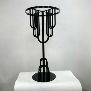 Nuovi accessori per matrimoni, centrotavola decorato con vasi di fiori per la sala ricevimenti, decorazioni per feste in hotel, ornamenti di benvenuto, supporti per fiori - Product Image 4