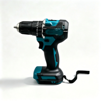 Perceuse-visseuse électrique sans balais 18V robuste, couple de 40 Nm, 2 vitesses, outil portable