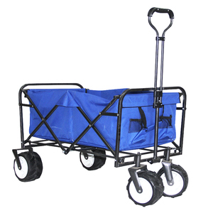 Katlanır vagon açık bahçe parkı programı çocuklar katlanabilir vagon taşınabilir plaj kamp katlanabilir market arabası - Product Image 4