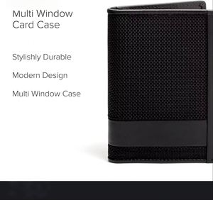 Multi-Window Card <b>Case</b> Rectangular 1.6 oz Product Black One Size Wallet - Product Image 2
