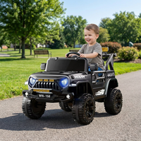 Voiture électrique pour enfants, véhicule tout-terrain à quatre roues pour garçons et filles de 1 à 6 ans, avec télécommande, pour qu'ils puissent s'asseoir