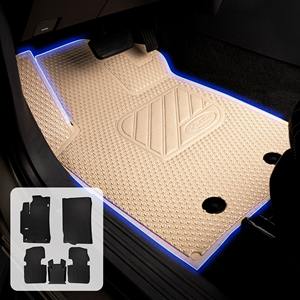 แหล่งกําเนิดสินค้า PVC Premium Mat Lux Series ขอบกดความร้อนสําหรับรถยนต์ 2 แถว เสื่อ Kata รถเวียดนามครบชุดพอดี - Product Image 1
